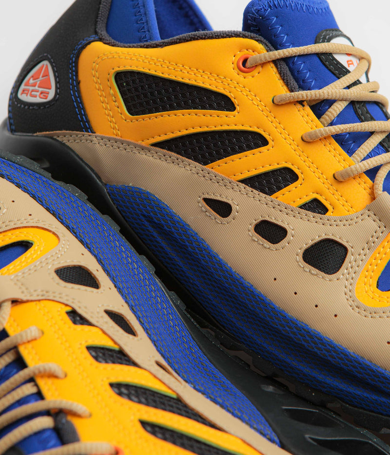Nike ACG Air Exploraid Shoes in Hyper Royal and Safety Orange and Laser Orange