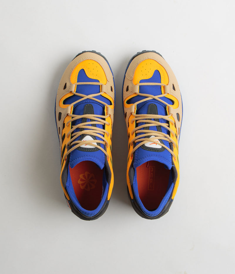 Nike ACG Air Exploraid Shoes in Hyper Royal and Safety Orange and Laser Orange