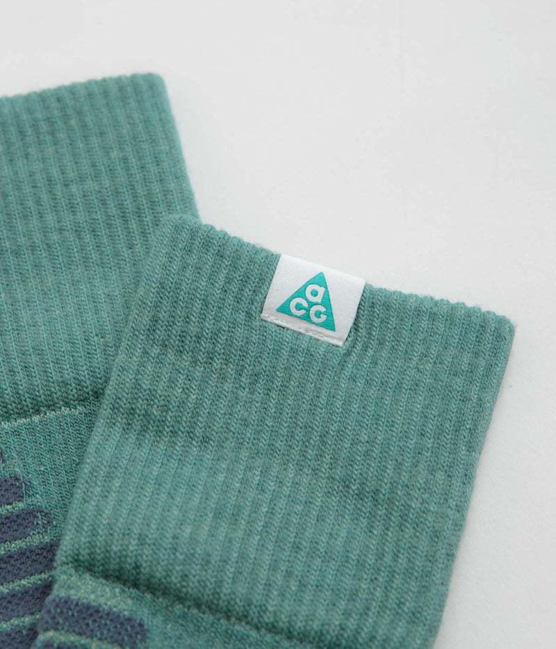 Nike ACG Cushioned Crew Socks in Bicoastal and Dusty Cactus