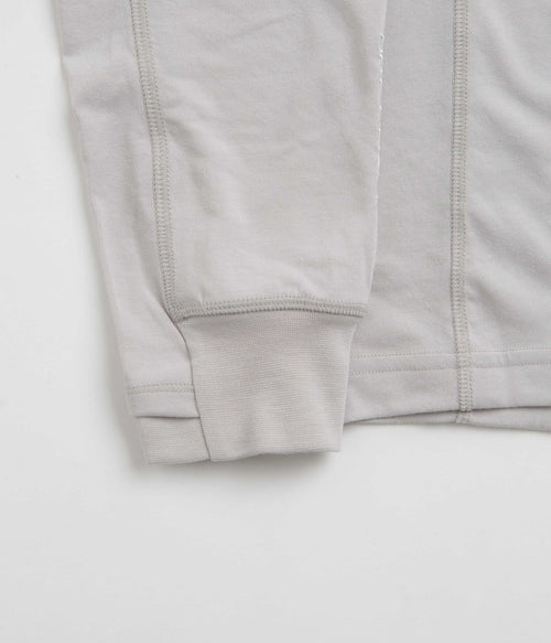 Nike ACG Goat Rocks Long Sleeve T-Shirt in Light Iron Ore and Summit White