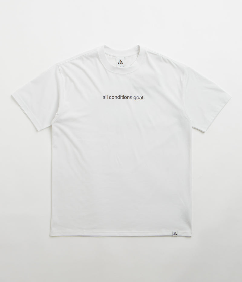 Nike ACG Goat T-Shirt in Summit White