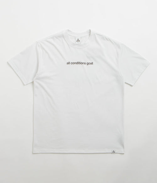 Nike ACG Goat T-Shirt in Summit White