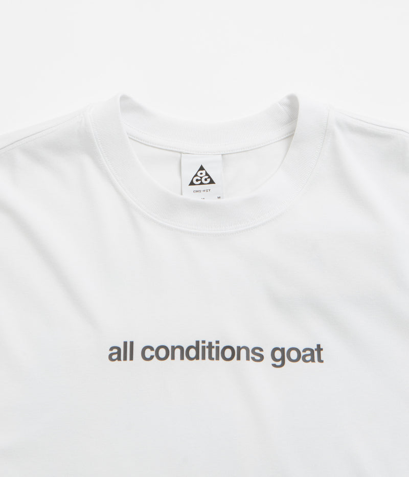 Nike ACG Goat T-Shirt in Summit White