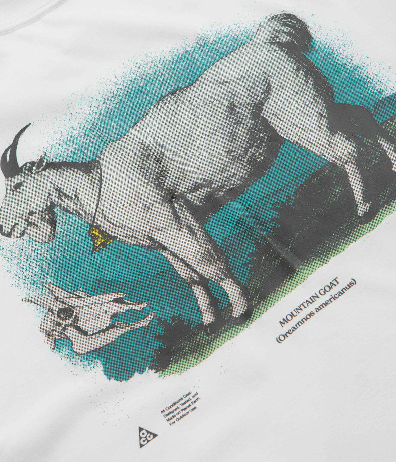 Nike ACG Goat T-Shirt in Summit White