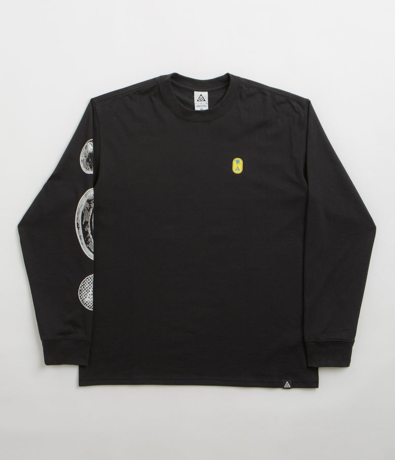 Nike ACG Hike Snacks Long Sleeve T-Shirt in Black