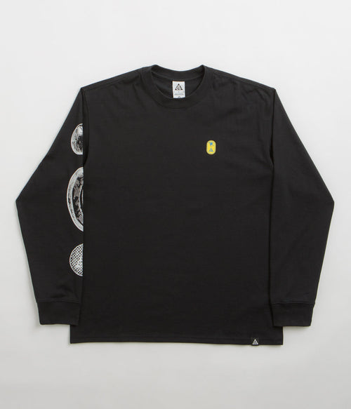 Nike ACG Hike Snacks Long Sleeve T-Shirt in Black