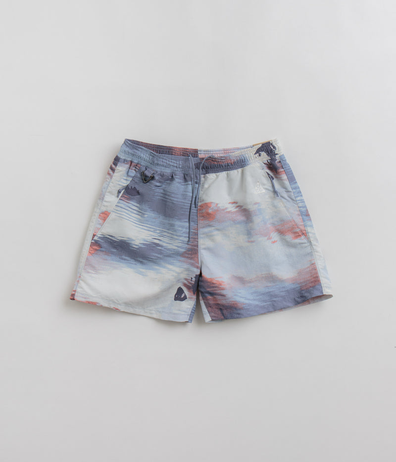 Nike ACG Reservoir Goat Shorts in Ashen Slate and Light Armory Blue / Summit White