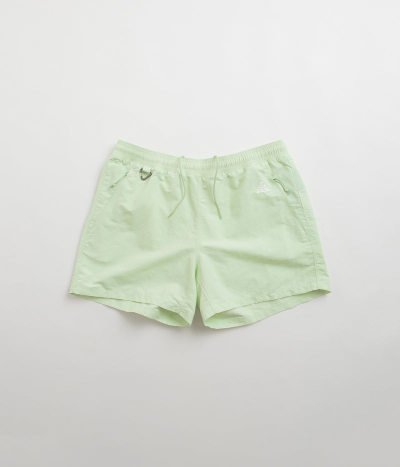 Nike ACG Reservoir Goat Shorts in Vapor Green and Summit White