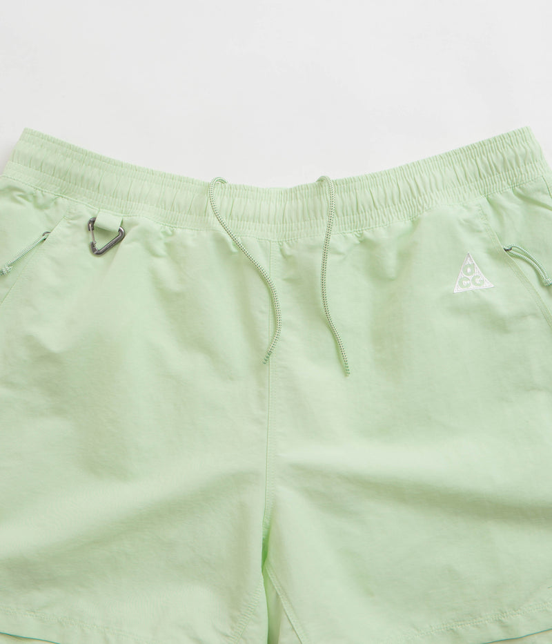 Nike ACG Reservoir Goat Shorts in Vapor Green and Summit White