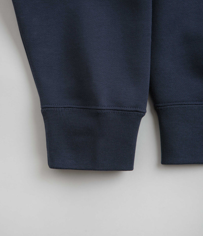Nike ACG Tuff Fleece Crewneck Sweatshirt in Thunder Blue and Summit White