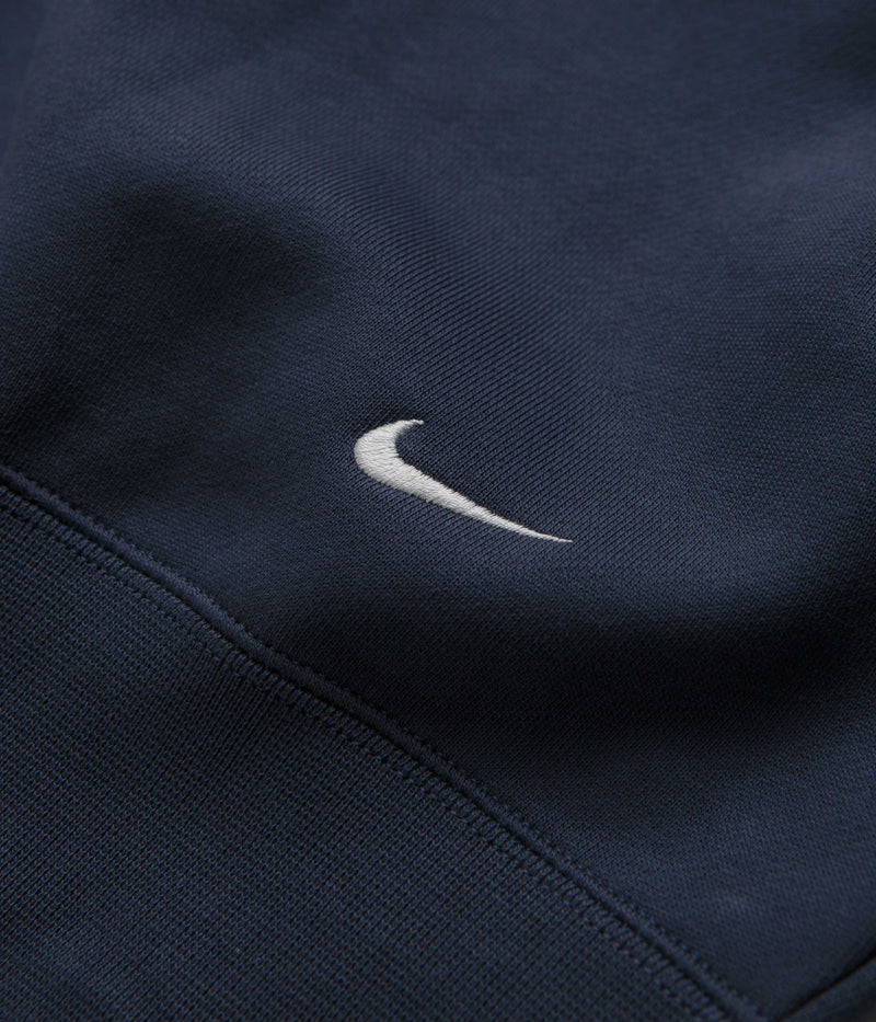 Nike ACG Tuff Fleece Crewneck Sweatshirt in Thunder Blue and Summit White
