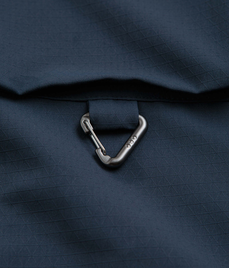 Nike ACG UV Devastation Trail Shirt in Thunder Blue and Summit White