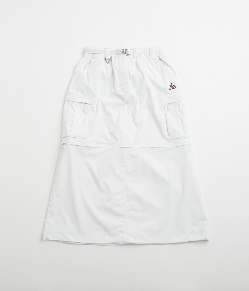 Nike ACG Womens Smith Summit Zip-Off Skirt in Summit White and Black