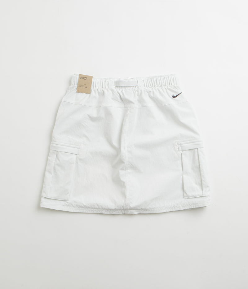 Nike ACG Womens Smith Summit Zip-Off Skirt in Summit White and Black
