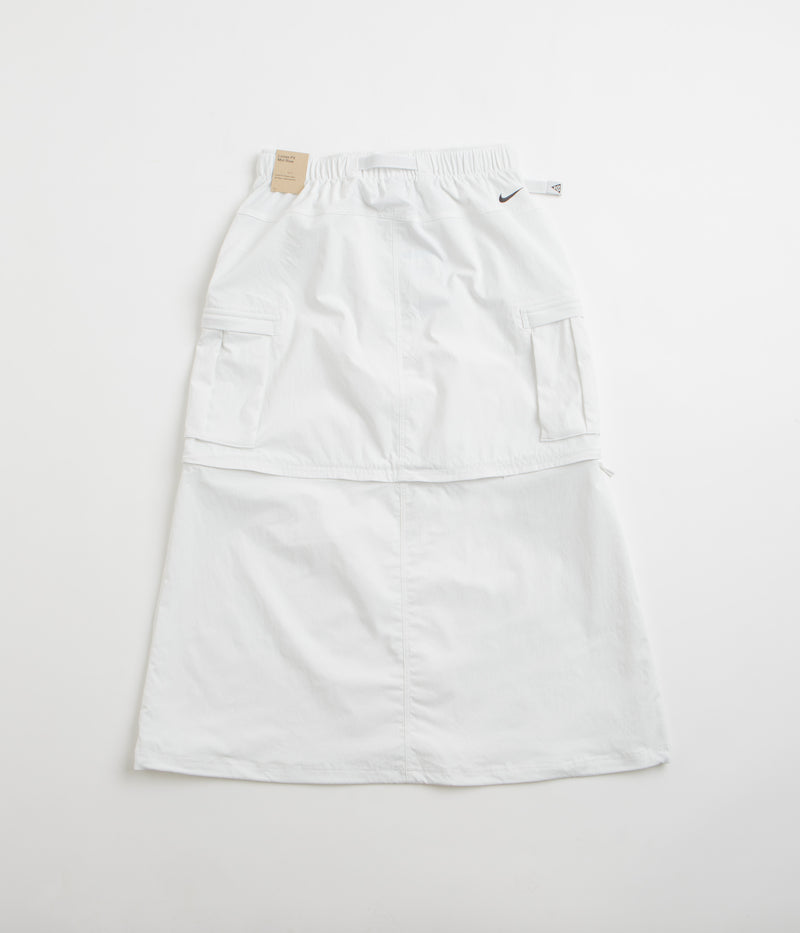 Nike ACG Womens Smith Summit Zip-Off Skirt in Summit White and Black