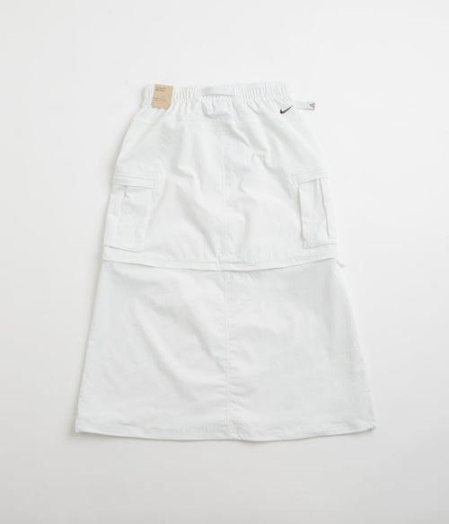 Nike ACG Womens Smith Summit Zip-Off Skirt in Summit White and Black