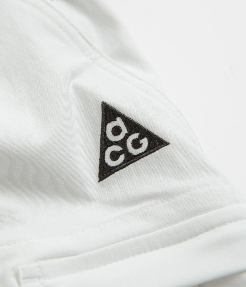 Nike ACG Womens Smith Summit Zip-Off Skirt in Summit White and Black