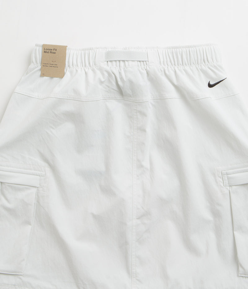 Nike ACG Womens Smith Summit Zip-Off Skirt in Summit White and Black