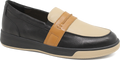 Quarter turn view Women's Ziera Footwear style name Aindrea Xf in color BLK CAM MU. Sku: ZR11106C7GLE