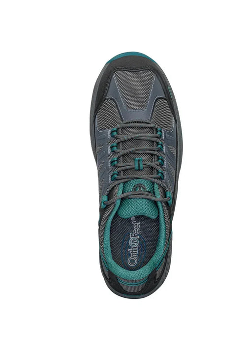 Women's Orthofeet Alma Waterproof in Charcoal. Sku: 847-2E