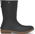 Quarter turn view Women's Bogs Footwear style name Amanda II Mid in color BLACK. Sku: 73294-001