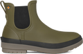 Quarter turn view Women's Bogs Footwear style name Amanda Plush II Chelsea in color OLIVE MLT. Sku: 72703-302