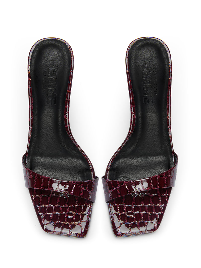 Anine Slipper - Exotic Burgundy