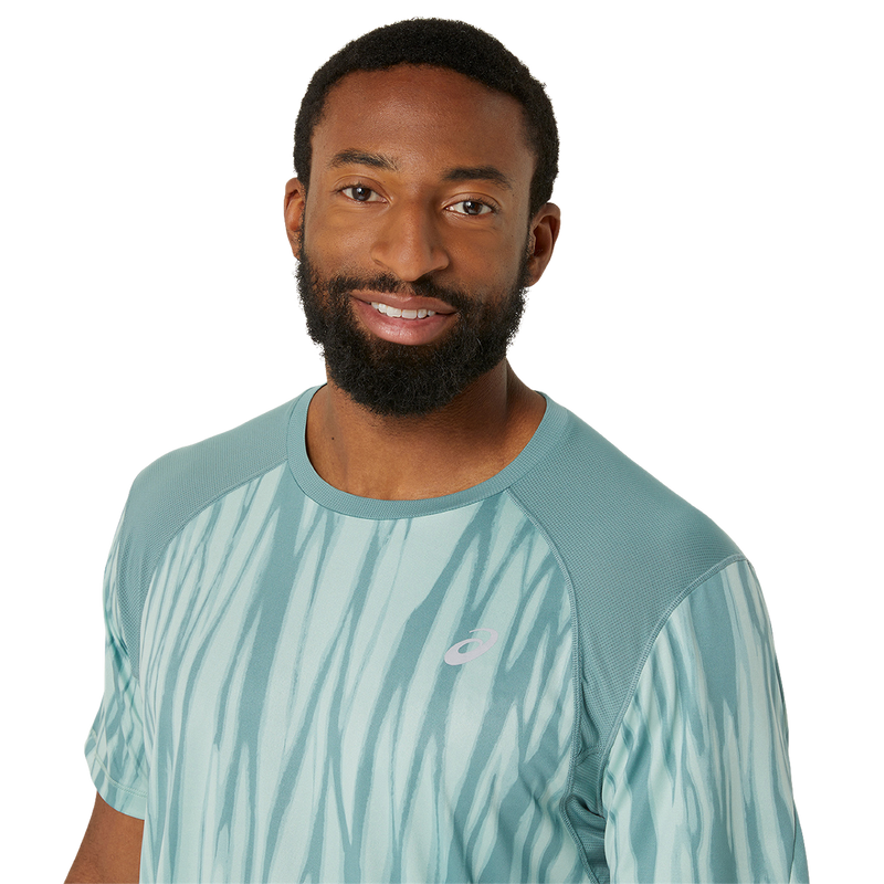 Asics Road All Over Print Shortsleeve Tee