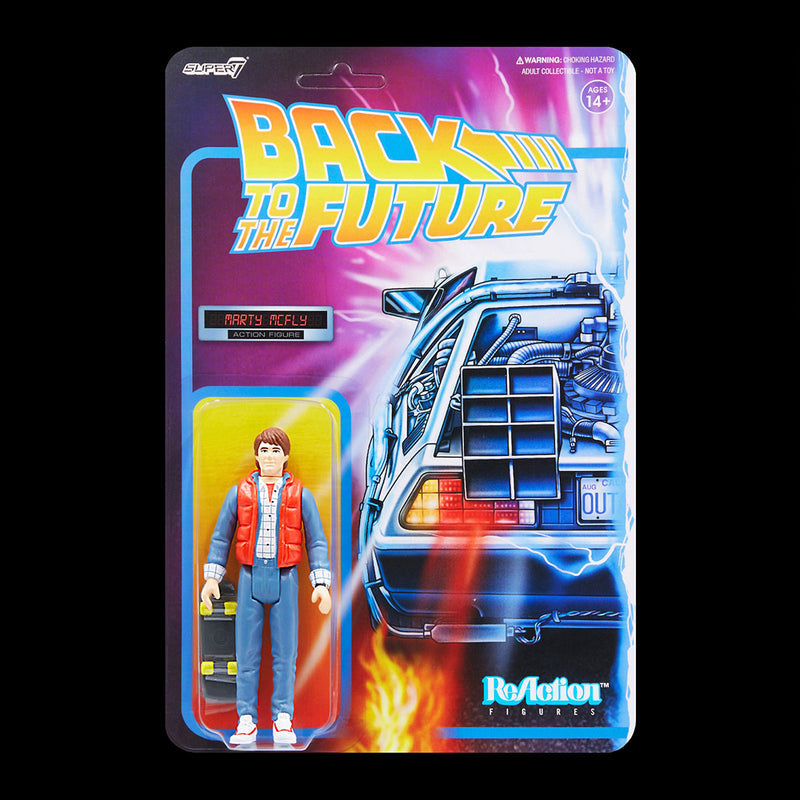 Super7 Back to the Future Reaction Figure Wave 2 - Marty McFly