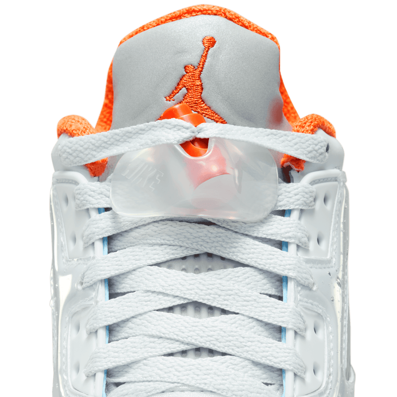 Big Kids' Air Jordan 5 Retro Low "Miami Hurricanes"