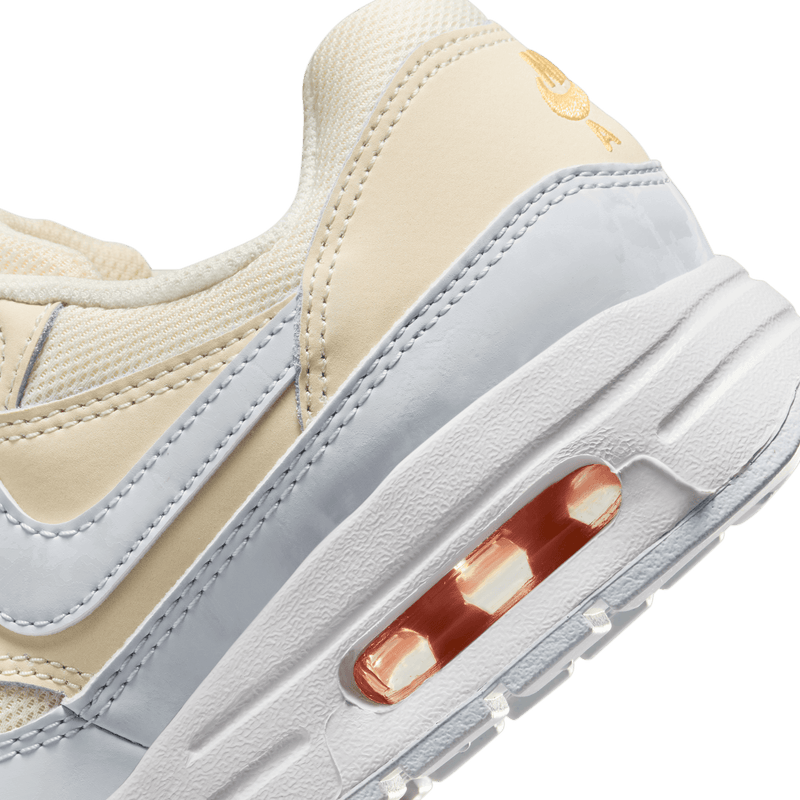 Big Kids' Air Max 1 "Pale Ivory Football Grey"