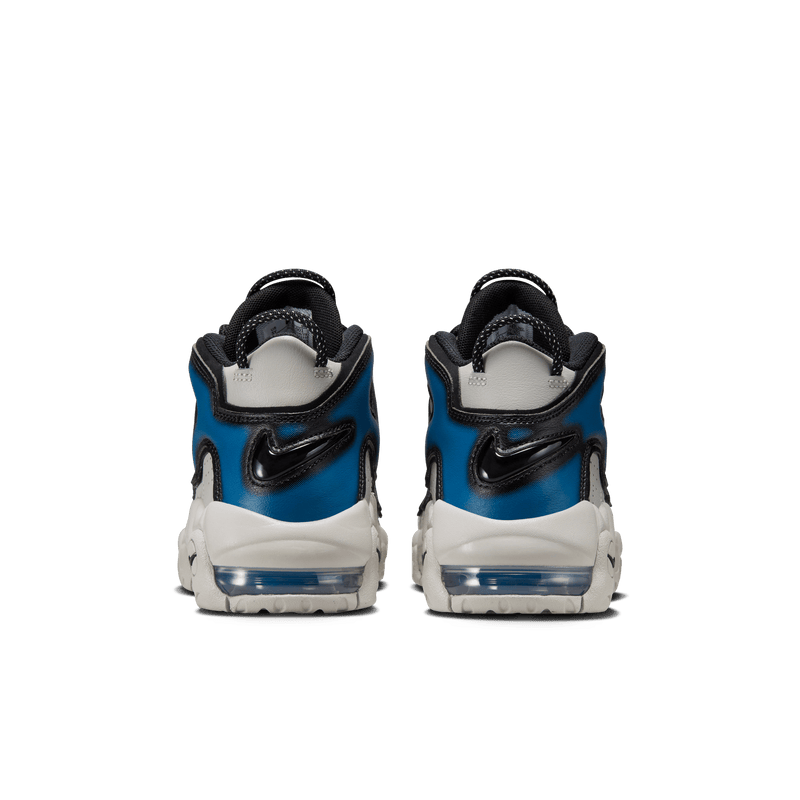Big Kids' Nike Air More Uptempo "Industrial Blue-Iron Grey"
