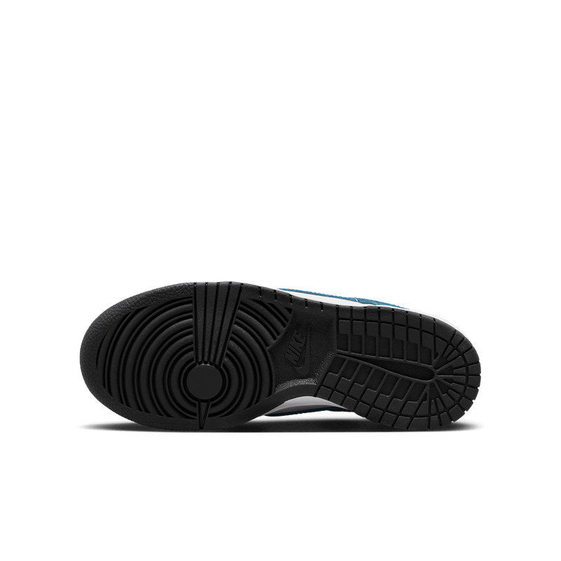 Big Kids' Nike Dunk Low "Industrial Blue Black White"