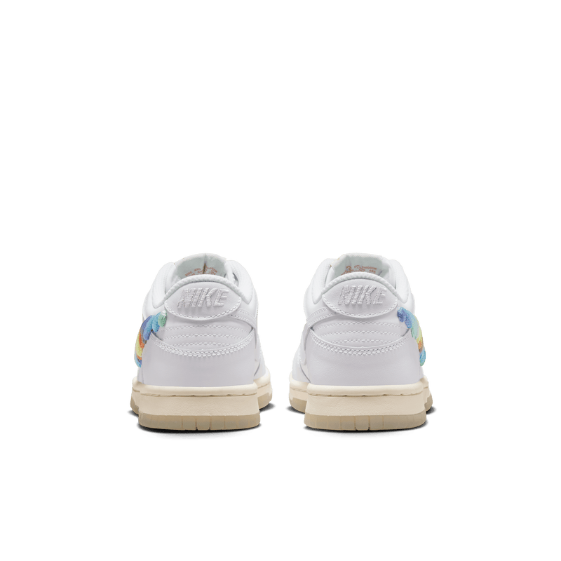 Big Kids' Nike Dunk Low SE "Rainbow Swoosh"