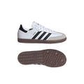 Big Kids' Adidas Samba Classic J "White Black Gum" (Unisex)