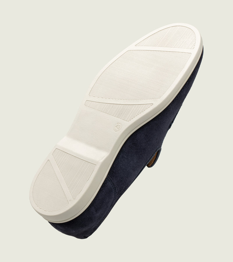 Navy Suede