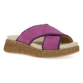 Women's Dansko Bridget in Plum Burnished Suede. Sku: 7012410300