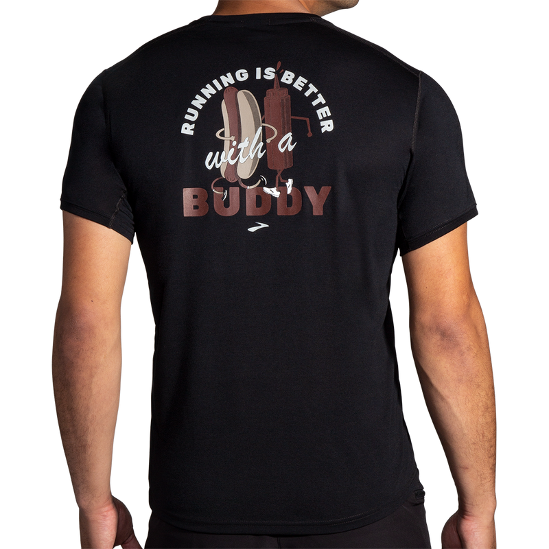Brooks Distance Graphic Shortsleeve