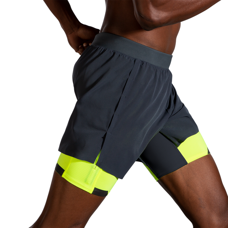Brooks Run Visible 5" 2-in-1 Short