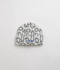 Adidas Burst Graphic Beanie in White and Black