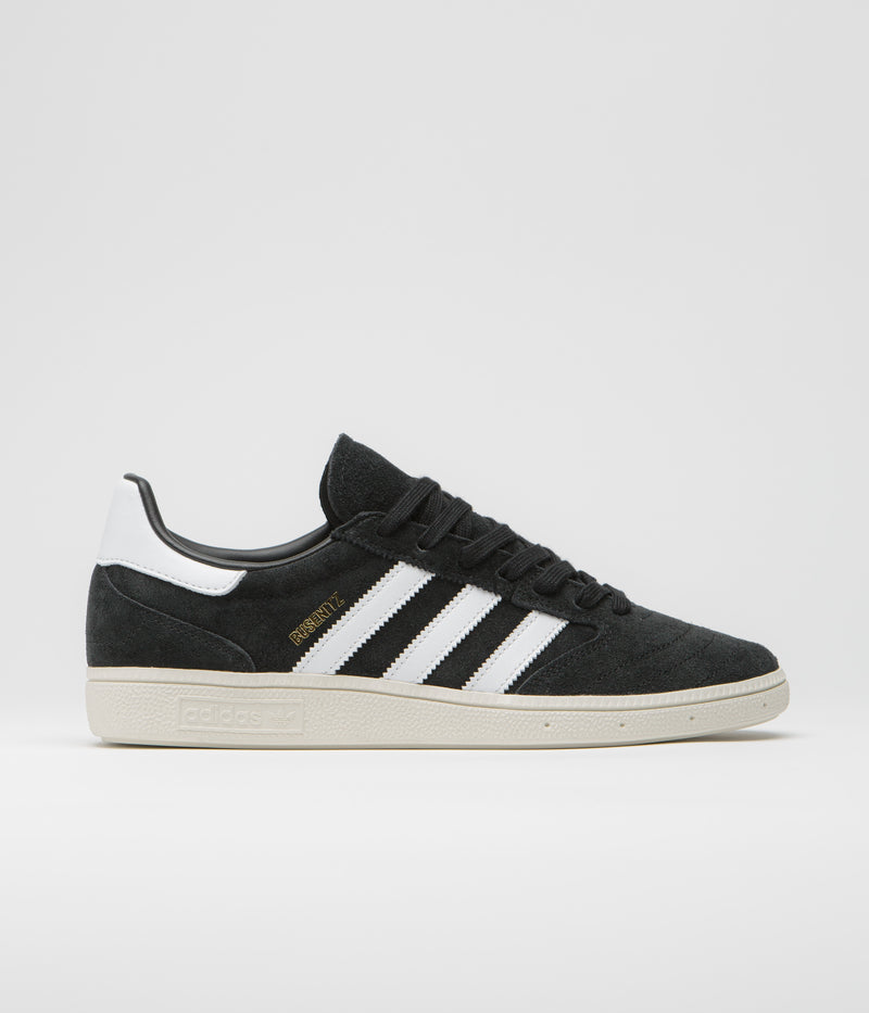 Adidas Busenitz Vintage Shoes in Core Black and FTWR White / Chalk White