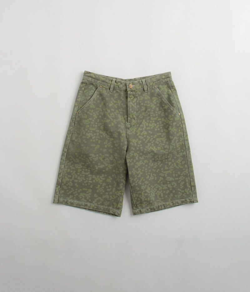 Butter Goods Work Shorts in Army