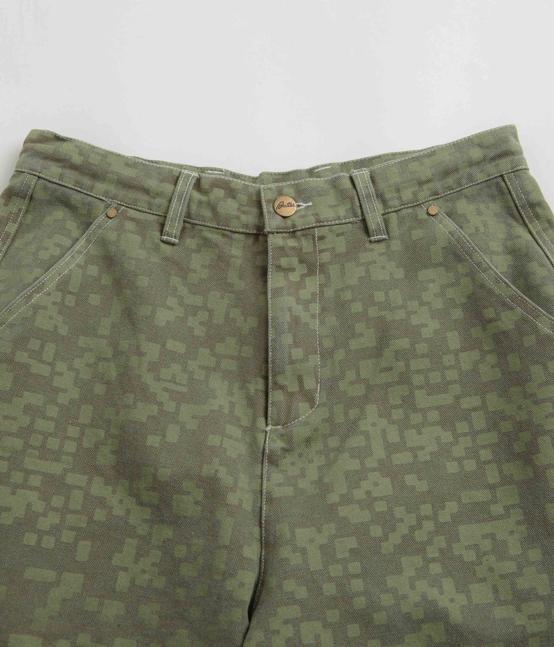 Butter Goods Work Shorts in Army