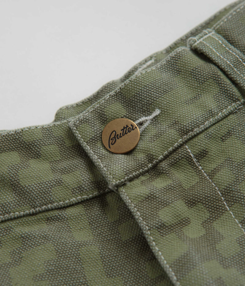 Butter Goods Work Shorts in Army