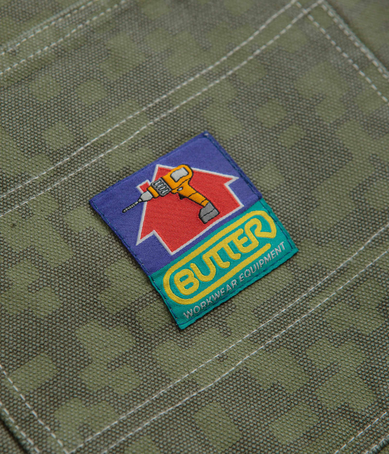 Butter Goods Work Shorts in Army