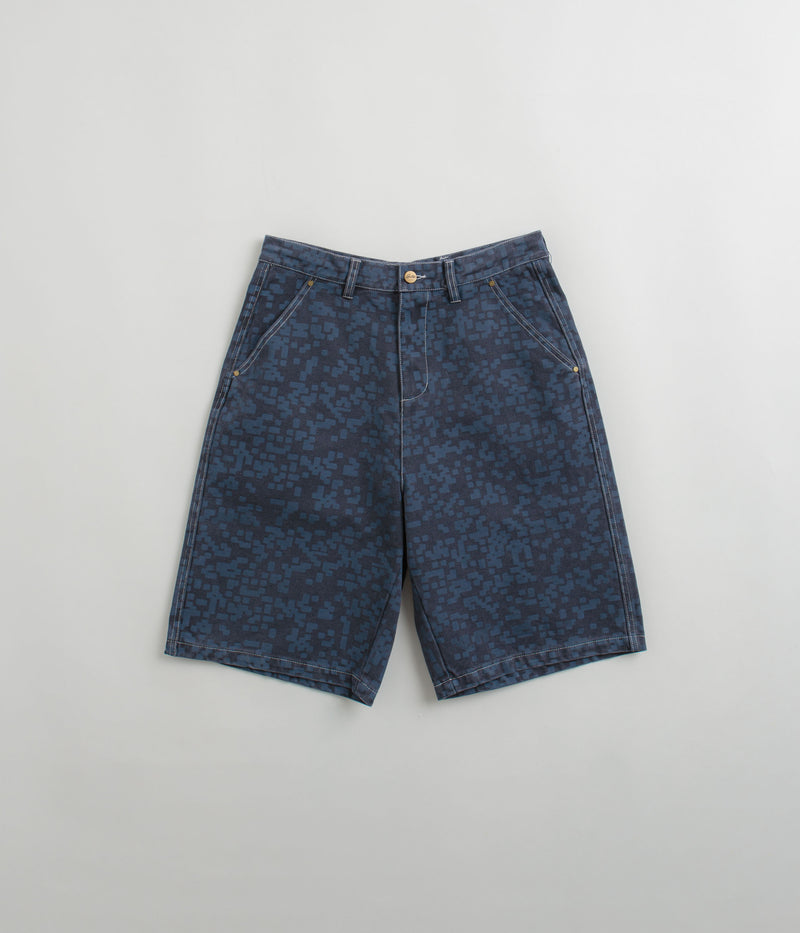 Butter Goods Work Shorts in Slate Blue