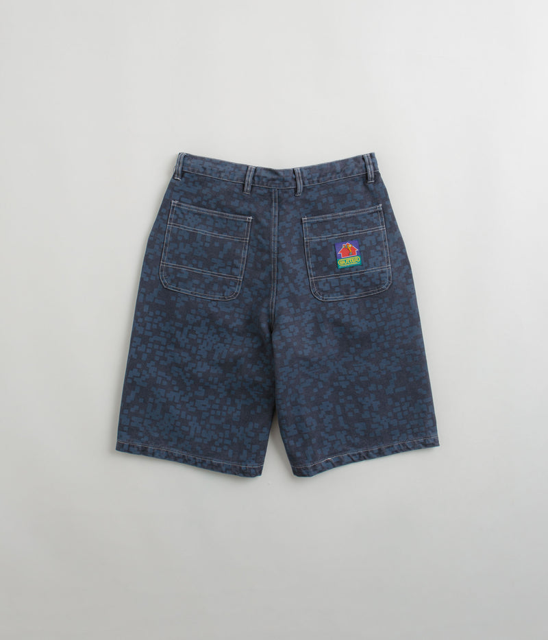 Butter Goods Work Shorts in Slate Blue