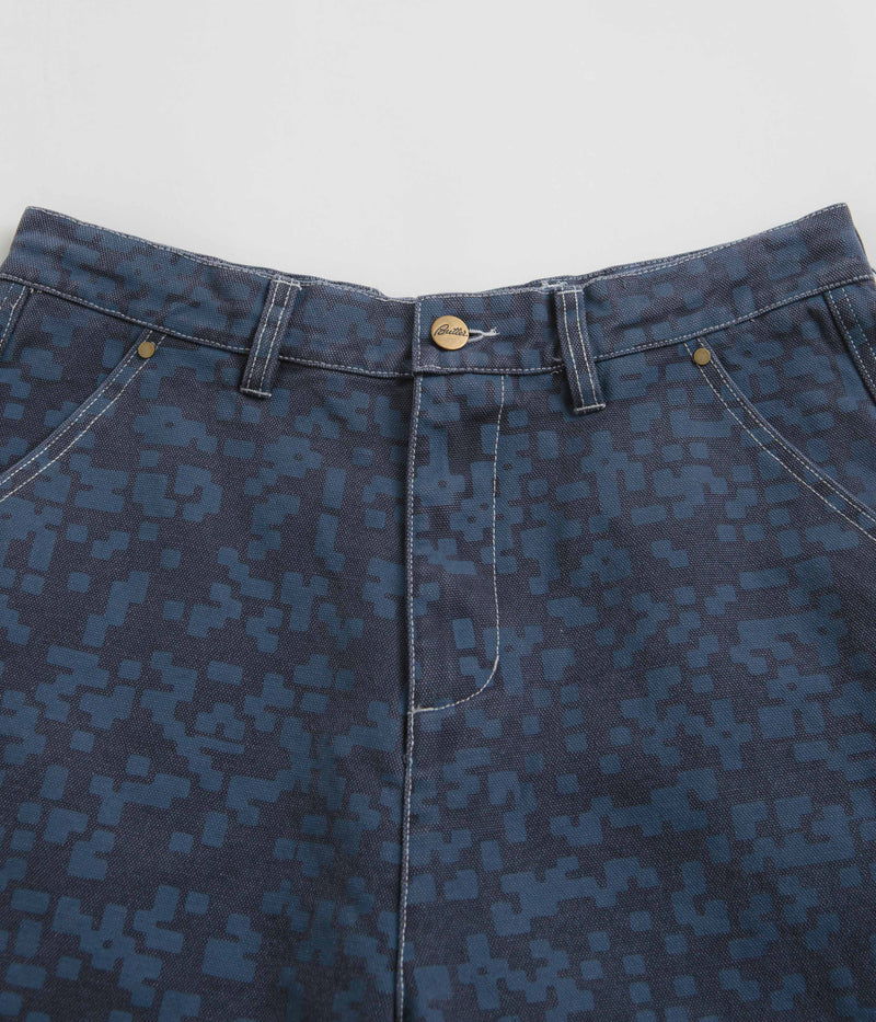 Butter Goods Work Shorts in Slate Blue
