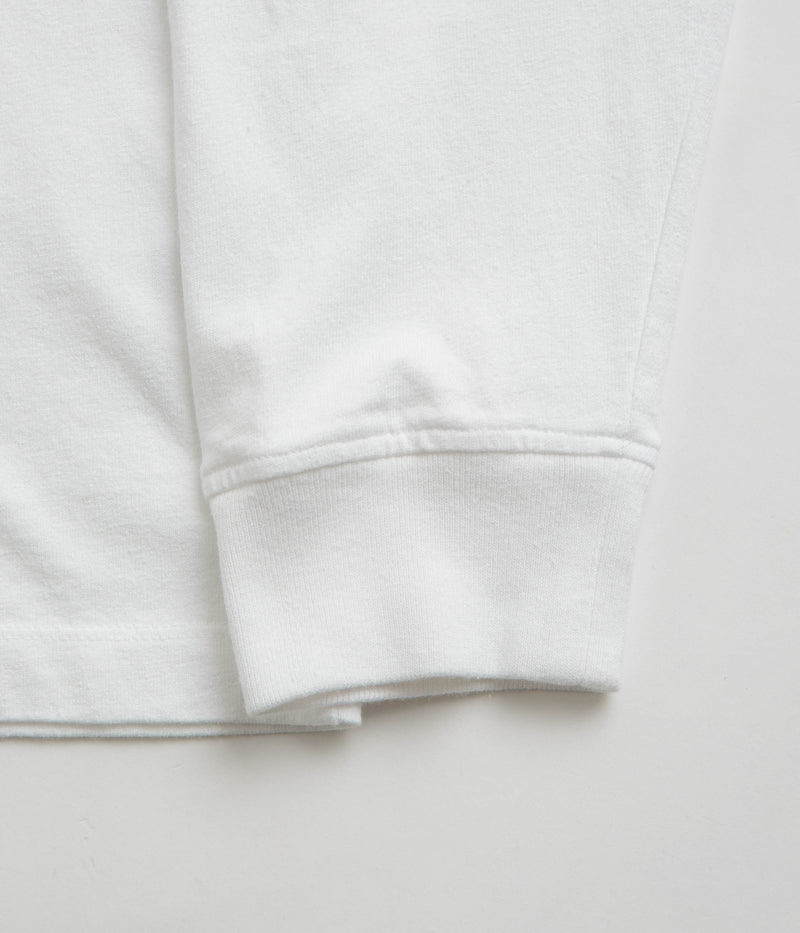 by Parra Chair Pencil Long Sleeve T-Shirt in White