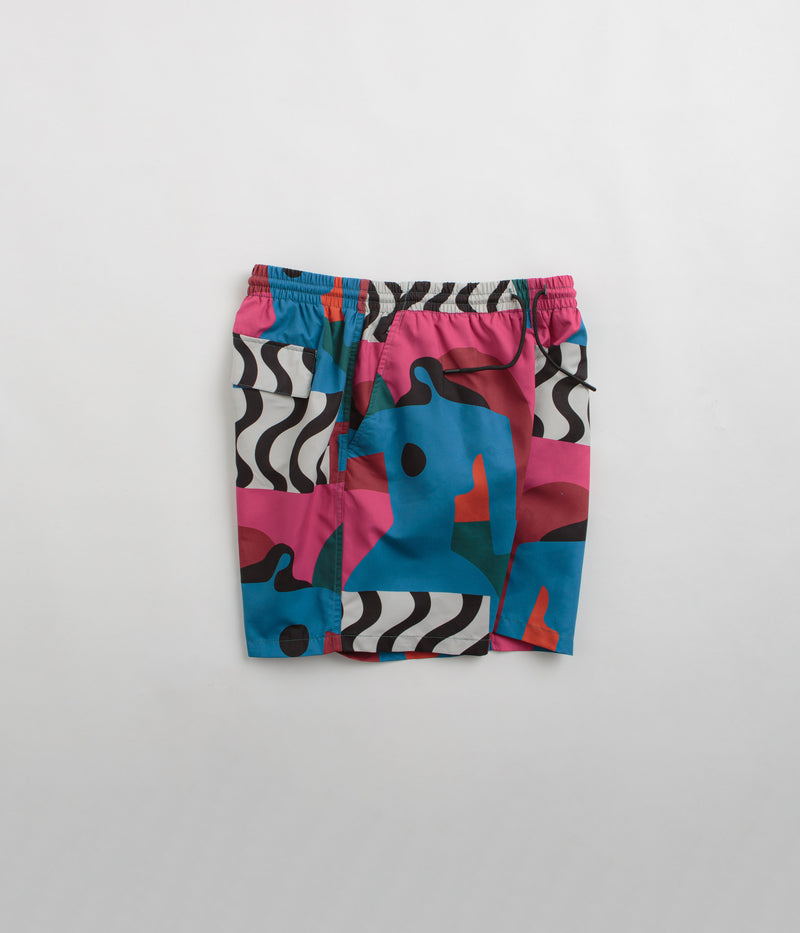 by Parra Distorted Water Swim Shorts in Multi